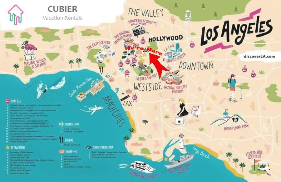 Hollywood Purple Habitat Villa Los Angeles Ngoại thất bức ảnh
